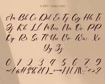 Love light wedding font