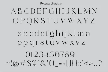 Regasto font