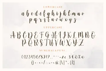 Brandon Clara Lovely Script font