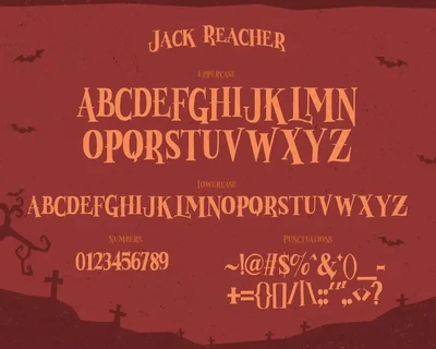 Jack Reacher Typeface