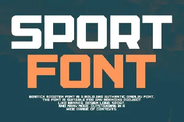 Gostick Sporten font