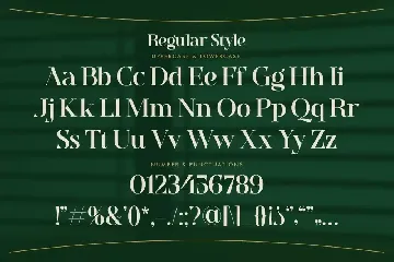 Voguella - Luxury Serif font