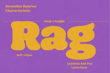 Seventies Sunrise font