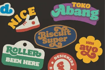 Seventies Sunrise font