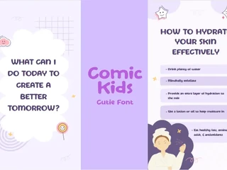 Comic Kids font