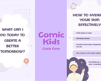 Comic Kids font