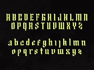 Shadows - Vintage Gothic Blackletter Typeface font