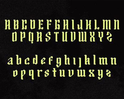 Shadows - Vintage Gothic Blackletter Typeface font
