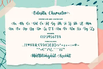 Odesita a Playful Business Script Font