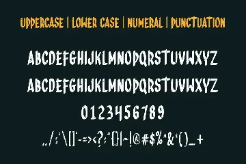 SQUAD CHERS - Horror Font