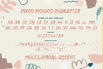 Pirco Monico Quirky and Playful Business Font