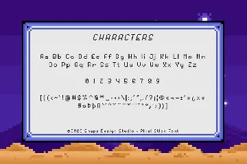 Pixel Stick - Pixel Font