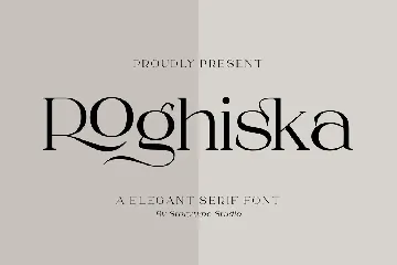 Roghiska A Elegant Serif Font