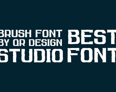 Girkon Spojisba Brush font
