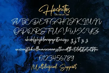Hachitos Signature Script Font