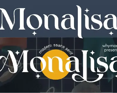 Monalisa font