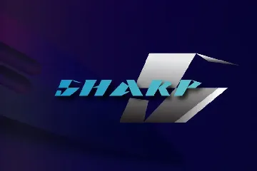 BLADE sharp font