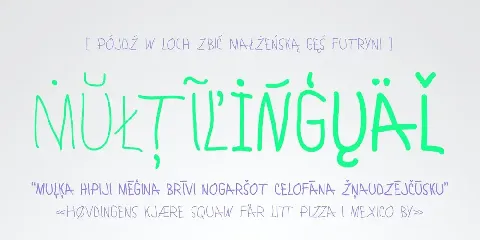 Lamiar font