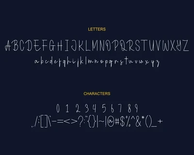 Banttung Signature Fonts