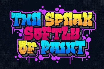 Street Lord Graffiti Font