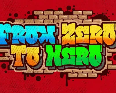 Street Lord Graffiti Font