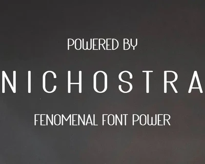 NICHOSTRA font