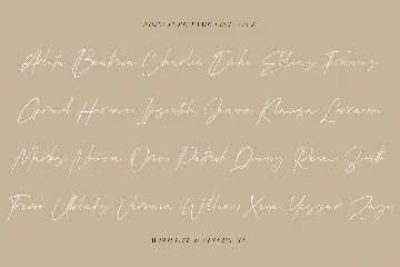 Jifstone Signature Handmade Font