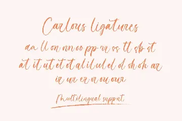 Carlous Calligraphy Font