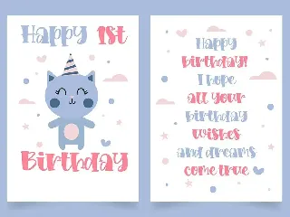 Loving Kitten a Quirky Font