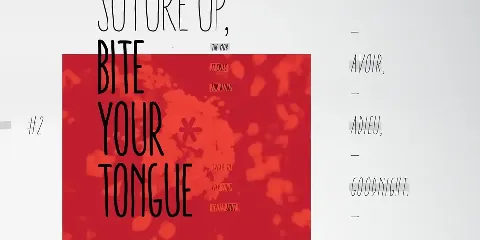 Aracne Ultra Condensed font