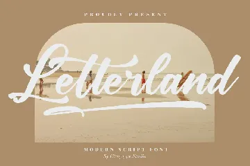 Letterland Modern Script Font