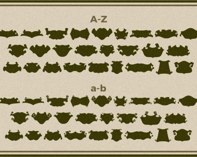 Vintage Badge Design Font