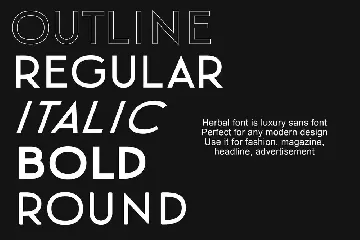 Herbal Font Family