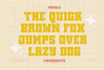 Napoly font