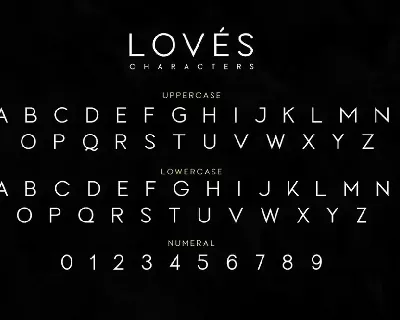 Loves - Classy Sans Family font