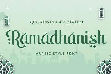 Ramadanish - Arabic Font Style