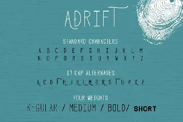 Adrift Font