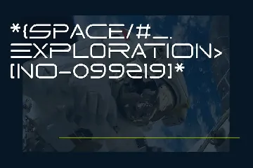 Futurewave â€“ Space Futuristic Font