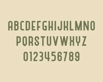 Recalium Stencil Sans Serif font
