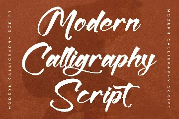 Freytha Brighter Modern Calligraphy Script font