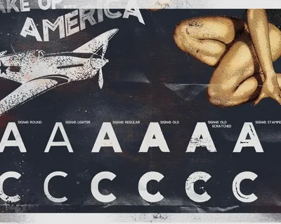 Sign 45 Typeface