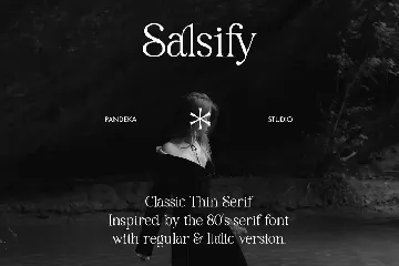 Salsify - Modern Serif Font