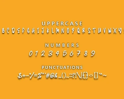 Chakky funny modern handwritten font