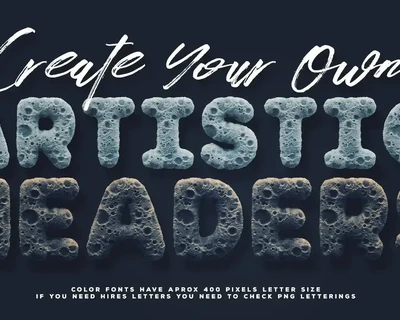 Moon Color Font