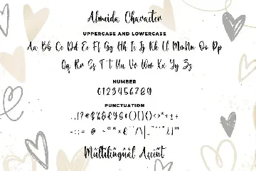 Almeida Girly Script Font