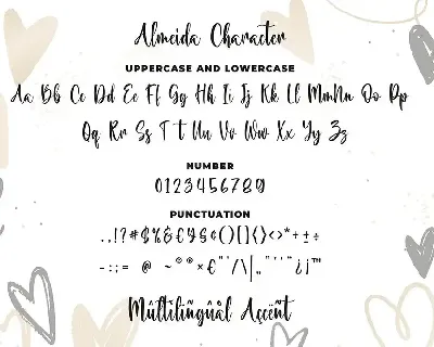 Almeida Girly Script Font