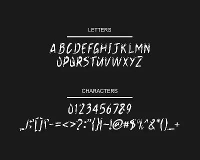 Bathu Rhontok - Brush Font