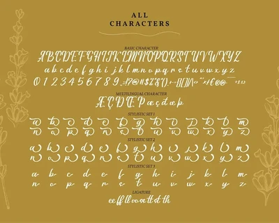 La Vilya | Handwritten Script Font