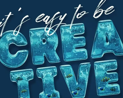 Aqua Color Font