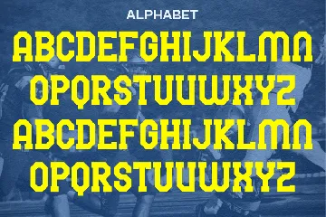 Team Sport - Modern Sport Display Typeface font